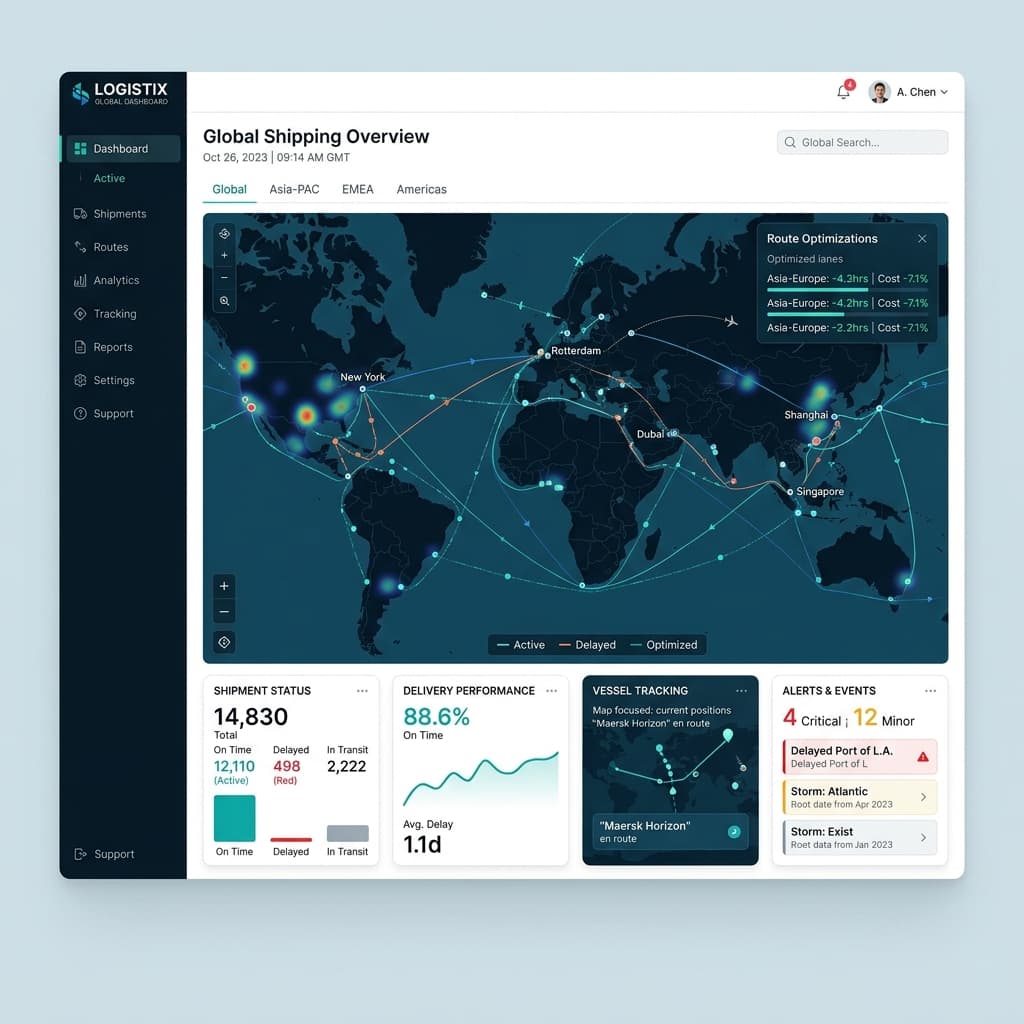 Global Logistics Portal